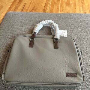 Bugatti Valentino Business Laptop Bag‎ Briefcase-grey  NEW